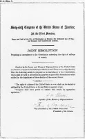 Nineteenth Amendment to the United - Constitutional amendment