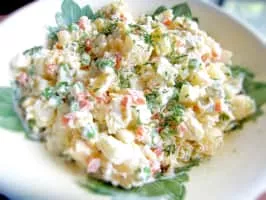 Olivier salad - Dish