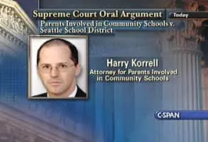 Parents Involved in Community Schools v. Seattle School District No. 1 - Case in court