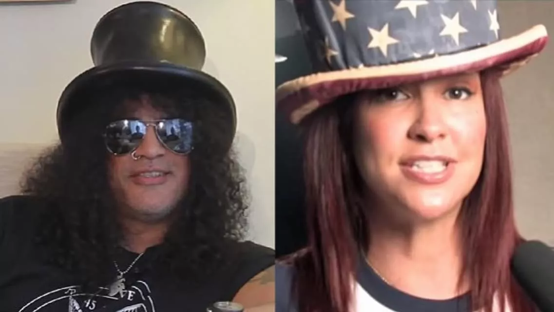 Perla Ferrar - Slash's ex-wife