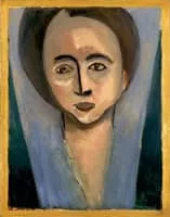 Portrait of Gertrude Stein - Painting by Pablo Picasso