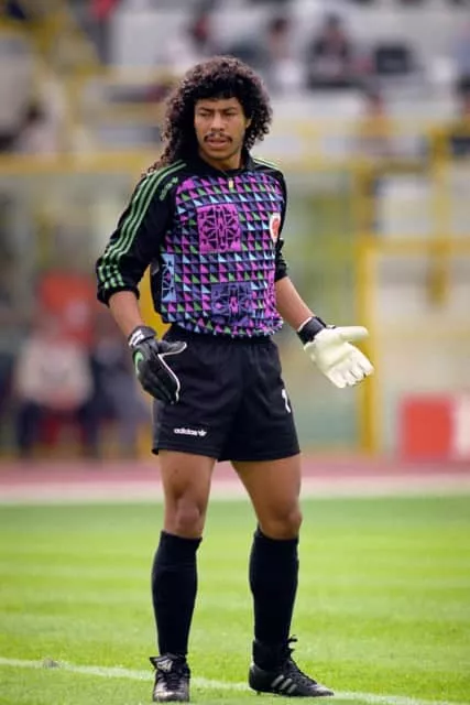 René Higuita - Colombian former football goalkeeper