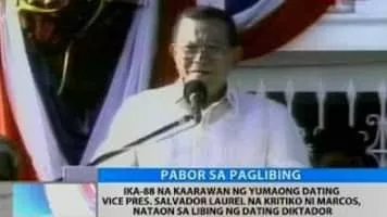 Salvador Laurel - Former Vice President of the Philippines