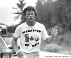 Terry Fox - Canadian athlete
