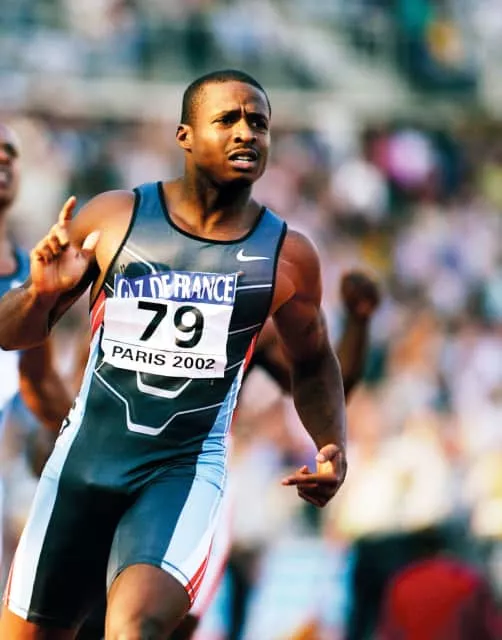 Tim Montgomery - American olympic athlete