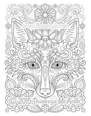 Free Spirit Coloring Book Thaneeya McArdle - Book by Thaneeya McArdle
