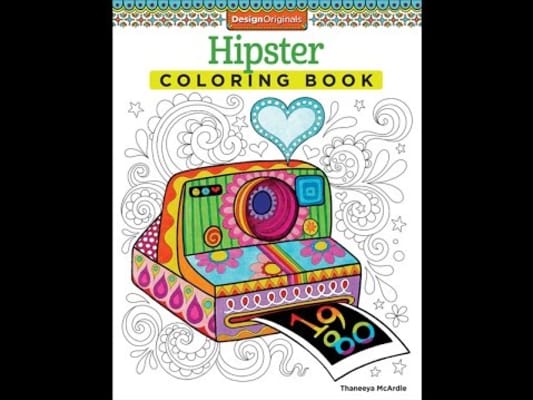 Hipster Coloring Book Thaneeya McArdle - Book by Thaneeya McArdle