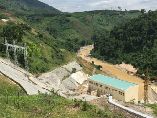 Nha may thủy diện Dak Mi 3 Quảng Nam - Hydroelectric power plant in Vietnam