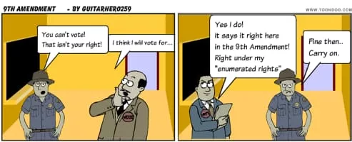 Ninth Amendment to the United - Constitutional amendment