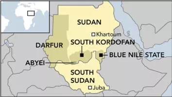 Sudanese conflict in South Kordofan and Blue Nile - Jun 5, 2011 – Aug 31, 2020