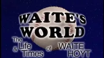 Waite Hoyt - American baseball player
