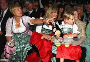 Countess Maya von Schönburg-Glauchau (Maya Felicitas Gräfin von Schönburg-Glauchau) - Socialite