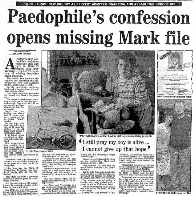 Murder of Mark Tildesley - 