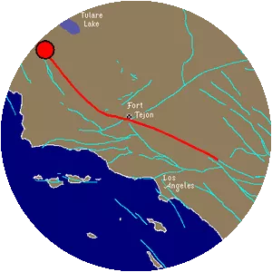 1857 Fort Tejon earthquake - 