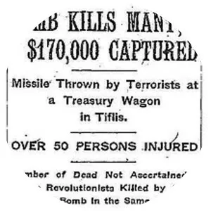 1907 Tiflis bank robbery - 