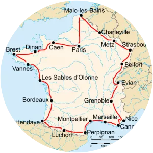 1930 Tour de France photograph