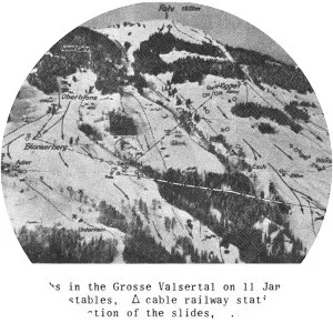 1954 Blons avalanches - 