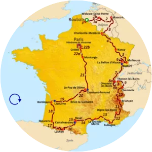 1969 Tour de France photograph