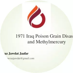 1971 Iraq poison grain disaster