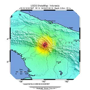 1976 Papua earthquake - 