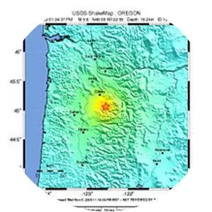 1993 Scotts Mills earthquake - 