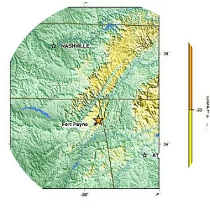 2003 Alabama earthquake - 
