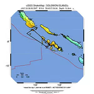 2007 Solomon Islands earthquake - 