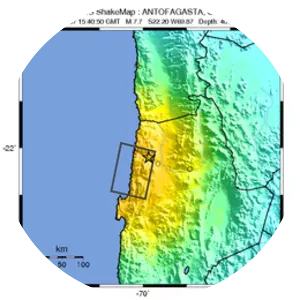 2007 Tocopilla earthquake - 