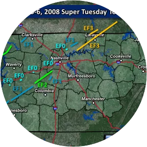 2008 Super Tuesday tornado outbreak - 