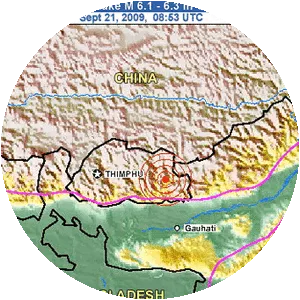 2009 Bhutan earthquake - 