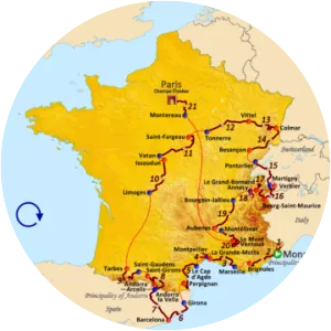 2009 Tour de France photograph