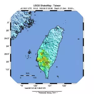 2010 Kaohsiung earthquake - 