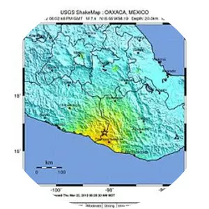 2012 Guerrero–Oaxaca earthquake - 