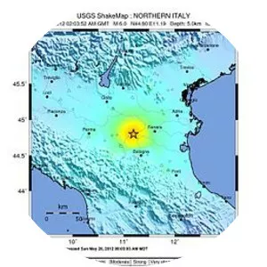 2012 Northern Italy earthquakes - 