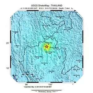 2014 Mae Lao earthquake - 