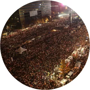 2016–2017 South Korean protests photograph