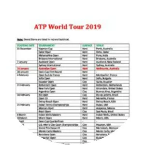 2019 ATP Tour