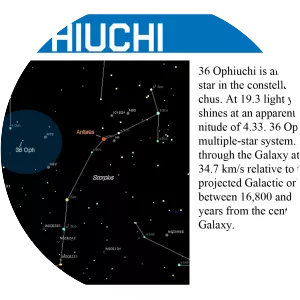 36 Ophiuchi - Star system