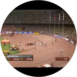 4 × 100 metres relay photograph