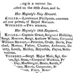 58th (Rutlandshire) Regiment of Foot