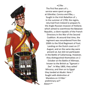 92nd (Gordon Highlanders) Regiment of Foot