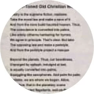 A High-Toned Old Christian Woman - Poem by Wallace Stevens