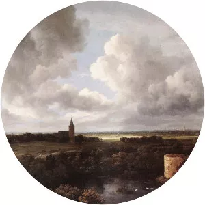 A Landscape with a Ruined Castle and a . . .