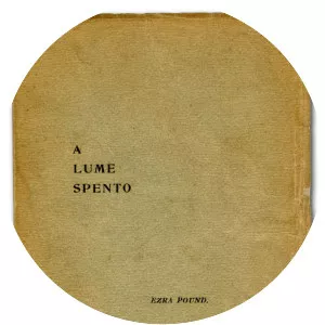 A Lume Spento - Book by Ezra Pound