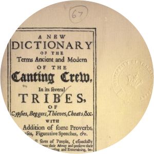 A New Dictionary of the Terms Ancient and Modern of the Canting Crew - 