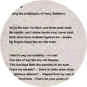 A Terre - Poem by Wilfred Owen