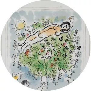 A tree in blossom - Artwork