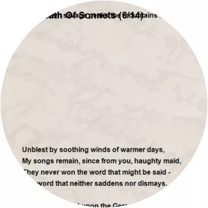 A Wreath of Sonnets - Book by France Prešeren