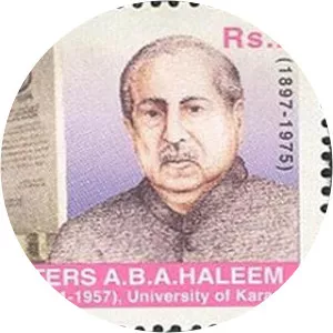 Abu Bakr Ahmad Haleem - Pakistani political scientist
