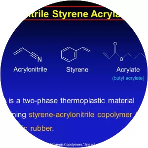 Acrylonitrile styrene acrylate - Chemical compound